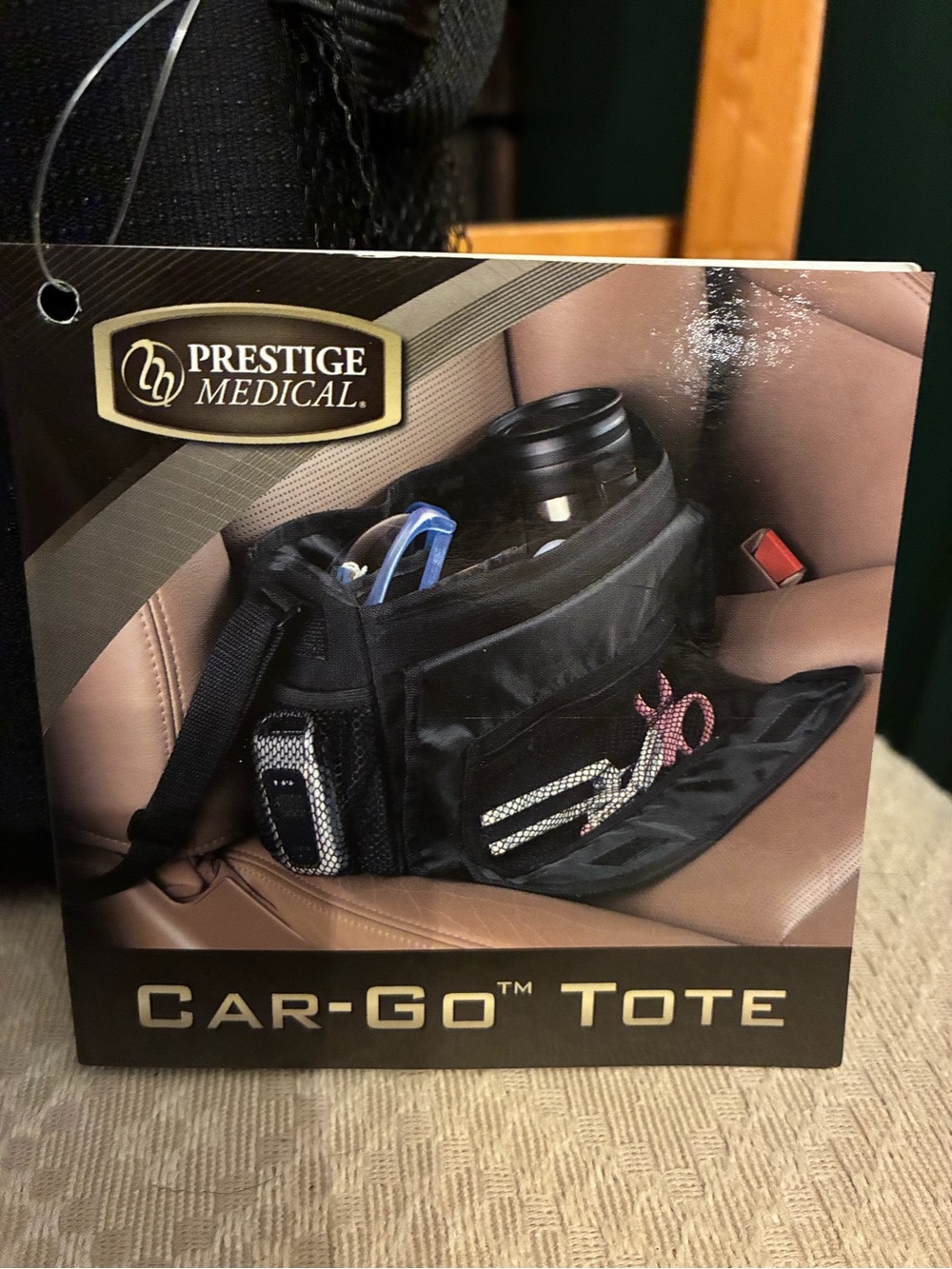 Prestige Medical Car-Go Tote Messenger Bag - Black